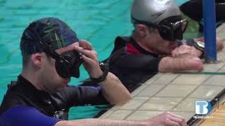 Alla piscina di Belluno il ritiro della Nazionale Italiana di Rugby Subacqueo