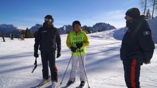 Carabinieri in pista con gli ipovedenti