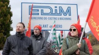 Edim Bosch, dal 3 febbraio la cassa integrazione straordinaria