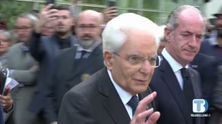 Quando il Presidente Sergio Mattarella venne in visita a Belluno.