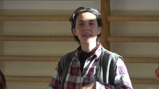 Bambini della scuola elementare di Badilet… “A passo di pecora”, con Caterina De Boni