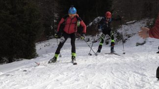 A Col Indes la festa alpina del Campionato Nazionale ANA di Sci Alpinismo