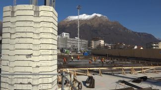 Proseguono i lavori allo Stadio Polisportivo di Belluno