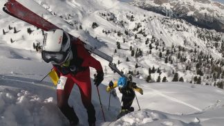 Spettacolo sul Faloria per la quarta edizione della Skimo cup