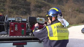 A Taibon Agordino l’esercitazione di Protezione Civile Antincendio Boschivo