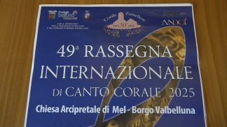 La 49^ edizione della Rassegna Internazionale di Canto Corale: in arrivo a Mel due cori statunitensi