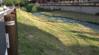 I volontari di Pedavena puliscono l’alveo del torrente Colmeda