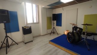 Una sala prove a Santa Giustina