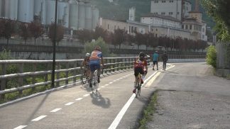 Inaugurato un nuovo tratto di ciclabile a Pedavena