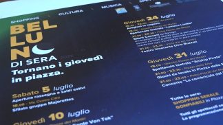 Musica, negozi aperti, teatro: per tutto il mese di luglio torna “Belluno di sera”