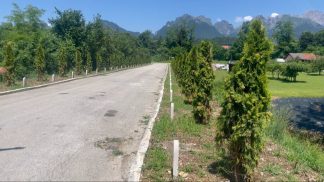 Presentati i lavori di sistemazione degli esterni del cimitero di Prade