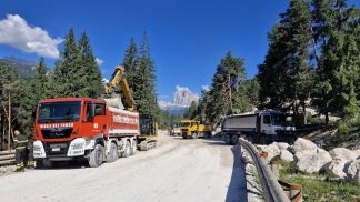 San Vito, Alemagna riaperta per i mezzi di soccorso