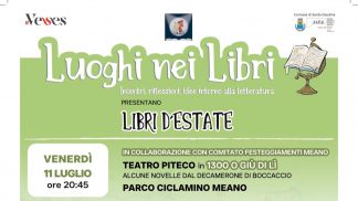 Con la rassegna “Luoghi nei libri”, un’estate all’insegna della cultura a Santa Giustina