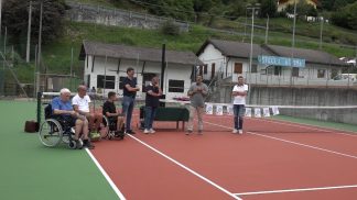 A Facen di Pedavena nuova vita per il campo da Tennis