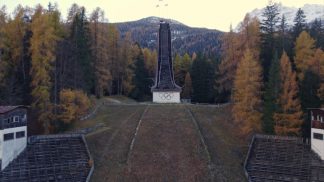 Al via i lavori di restauro del Trampolino di Cortina
