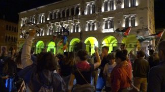 Cittadini di nuovo in piazza per rompere il silenzio su Gaza