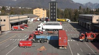 In via Col da Ren il cuore pulsante della sicurezza durante le olimpiadi