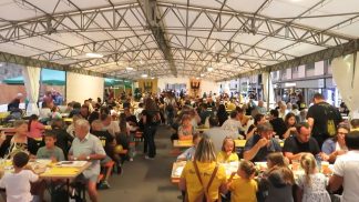 Palio di Feltre: le cene dei quartieri