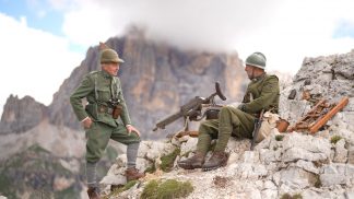 La rievocazione storica della vita dei soldati durante la Prima Guerra Mondiale