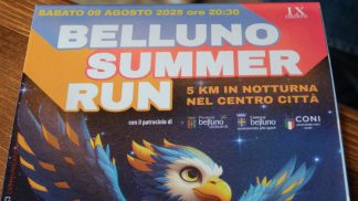 Belluno summer run, sabato di corsa nelle vie del centro di Belluno