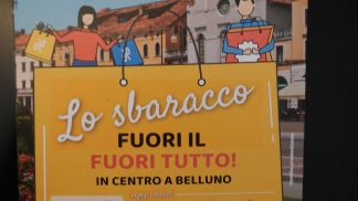 A Belluno torna lo “sbaracco” dopo i saldi: appuntamento al 6 settembre
