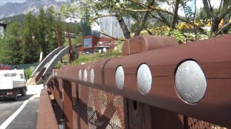 Cortina d’Ampezzo: aperto il nuovo ponte di Sopiazes