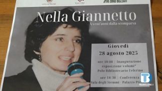 Una serata in ricordo di Nella Giannetto, a vent’anni dalla scomparsa