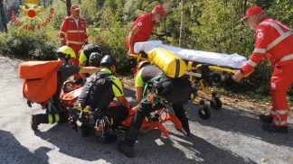 Al Lago del Mis-Cascate della Soffia l’esercitazione interforze promossa dai Vigili del Fuoco