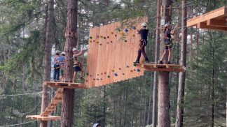Borca di Cadore, inaugurato il nuovo Parco avventura