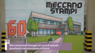 Meccanostampi festeggia 60 anni di azienda guardando con entusiasmo al futuro
