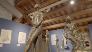 Inaugurata la mostra dedicata allo scultore Franco Fiabane