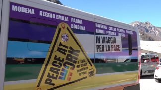 Longarone tappa della Carovana della Pace ACLI: “L’Italia del lavoro costruisce la pace”