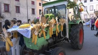Ringraziamento agricolo, festa in piazza ad Alano di Piave