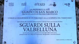 A Santa Giustina una nuova targa per il guado di San Marco