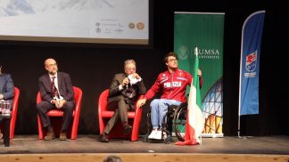 A Cortina cresce l’attesa per le Olimpiadi: Renè De Silvestro sarà portabandiera paralimpico
