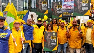 Anche gli agricoltori bellunesi a Bruxelles in piazza contro le modifiche alla PAC