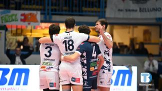 Volley, serie A3: Belluno batte Trebaseleghe e consolida la seconda posizione