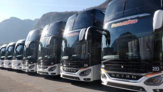 Dolomitibus presenta 14 nuovi mezzi: “Massima sicurezza e basse emissioni per le Olimpiadi”