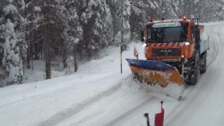 Giornata tranquilla sulle strade, nonostante il maltempo. Chiusa per valanga la SP148 “Cadorna”
