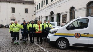 Presentati i nuovi mezzi del gruppo comunale di Protezione civile di Belluno