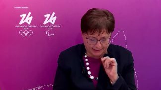 Il presidente degli architetti bellunesi, Alberto Alpago-Novello ospite del Tedoforo