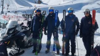 Sciatore austriaco ultra 70enne salvato dai poliziotti del soccorso piste