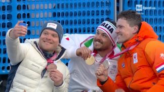 Renè De Silvestro conquista l’oro e accende Cortina d’Ampezzo