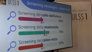 Screening oncologici, buona la risposta bellunese alle attività di prevenzione