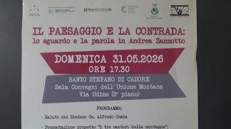 L’omaggio al poeta Andrea Zanzotto a Santo Stefano di Cadore