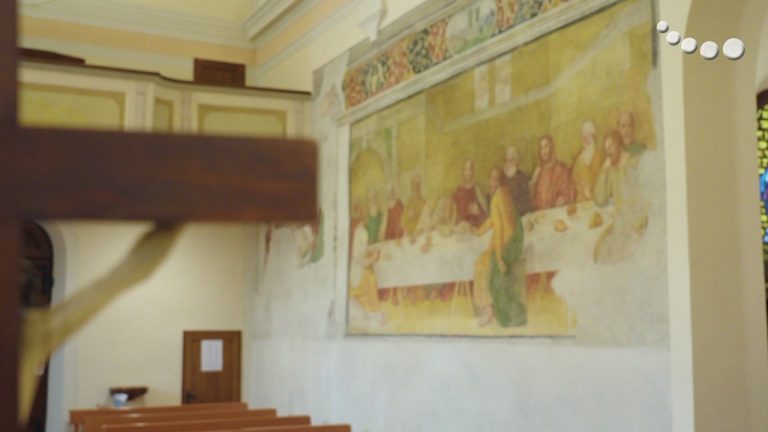 Il riordino estetico dell'aula liturgica della chiesa di Cusighe