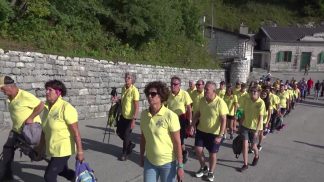 Il tradizionale cammino da San Vittore a Cima Grappa