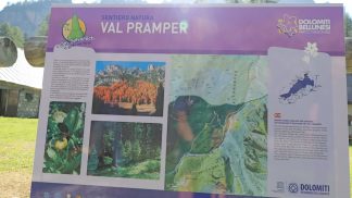 Il sentiero natura della Val Pramper intitolato a Guido De Zordo