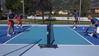 Un nuovo campo da pickleball a Mas di Sedico voluto e realizzato dal Fiori Barp Tennis