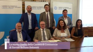 La nuova Giunta della Camera di Commercio di Treviso Belluno Dolomiti